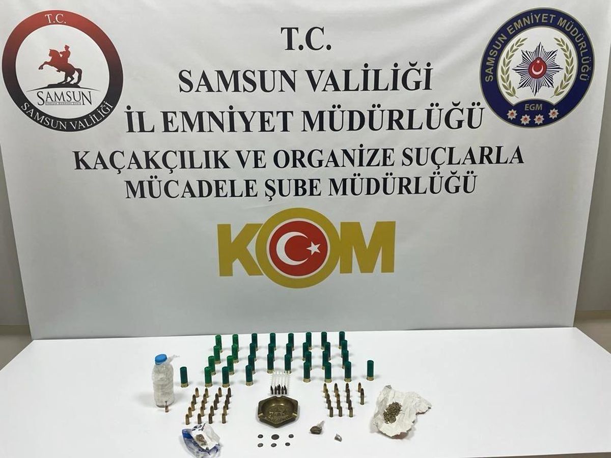 Samsun'da Tarihi Eser Kaçakçılığı Operasyonu