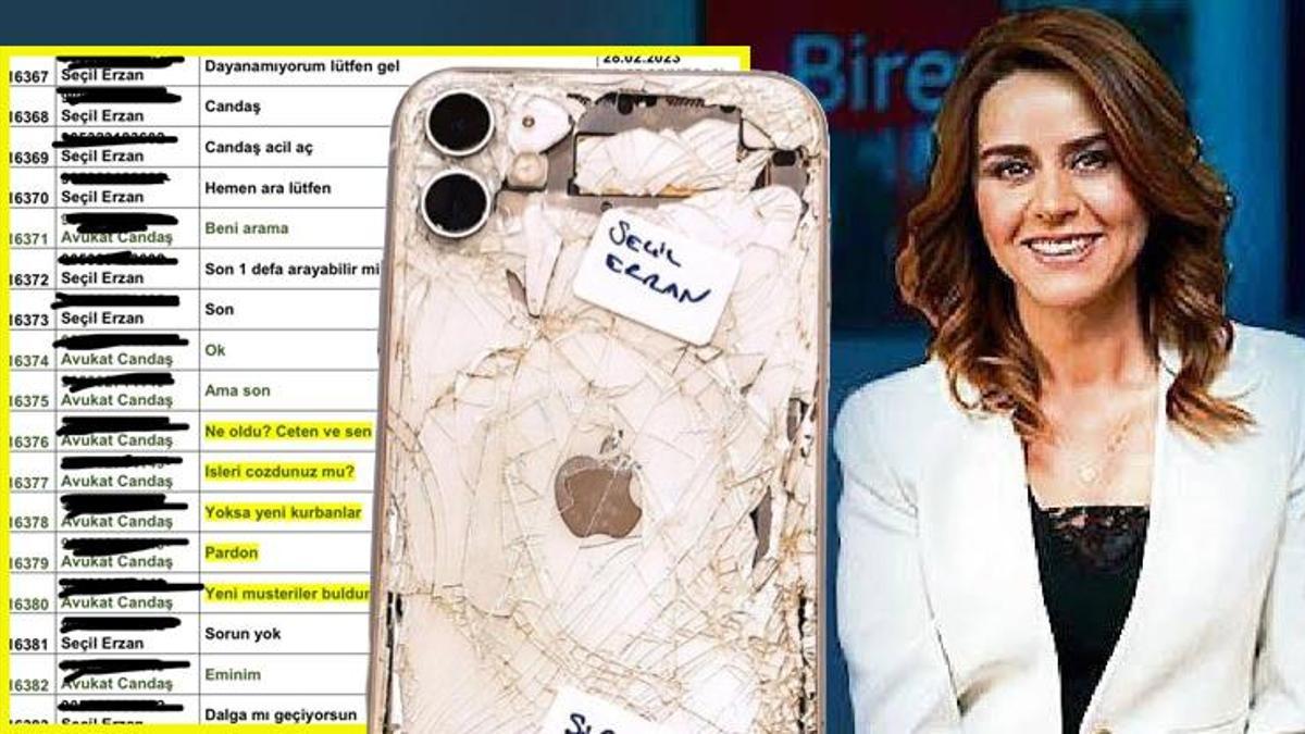 Seçil Erzan’ın kırık telefonundan çıkan kritik isim! ‘Fatin de işin içinde’