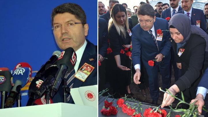 Şehit Fethi Sekin ile mübaşir Musa Can için anma töreni... Bakan Tunç: Terörün kökünü kazıyıncaya kadar mücadele devam edecek