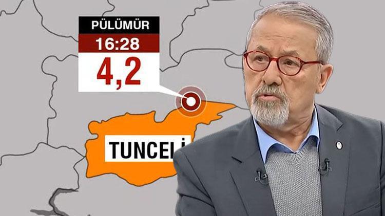 Son dakika deprem: Tunceli'de 4.2 büyüklüğünde deprem! Naci Görür'den kritik uyarı