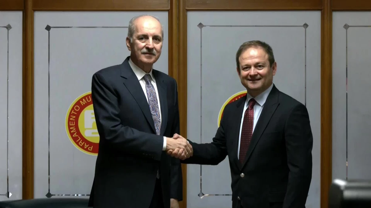 TBMM Başkanı Numan Kurtulmuş, Parlamento Muhabirleri Derneği'ni ziyaret etti