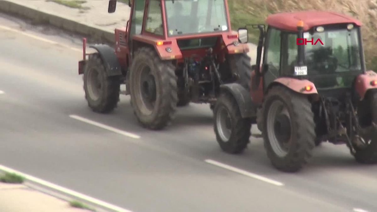 Tekirdağ'da Kar Kazası: TIR Karşı Şeride Geçti