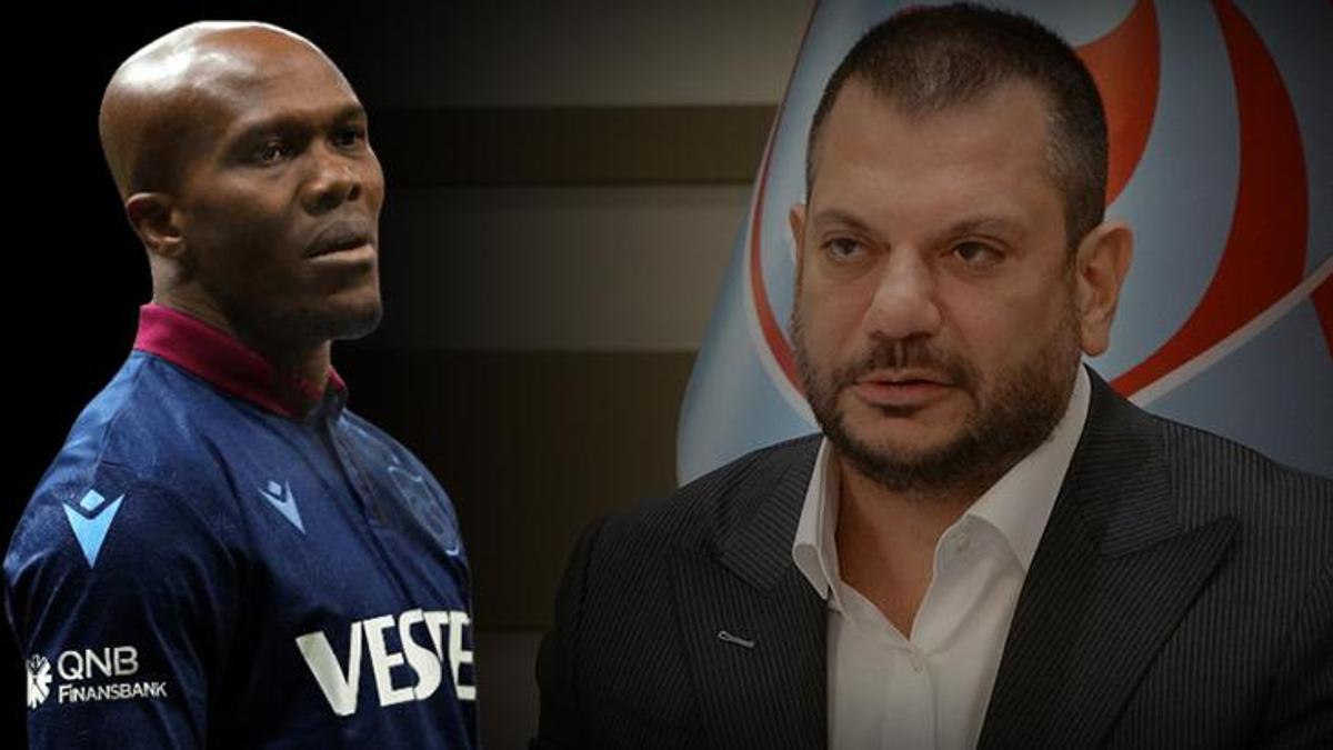 Trabzonspor Başkanı Ertuğrul Doğan, Nwakaeme müjdesini verdi! 'Görüşüyoruz'