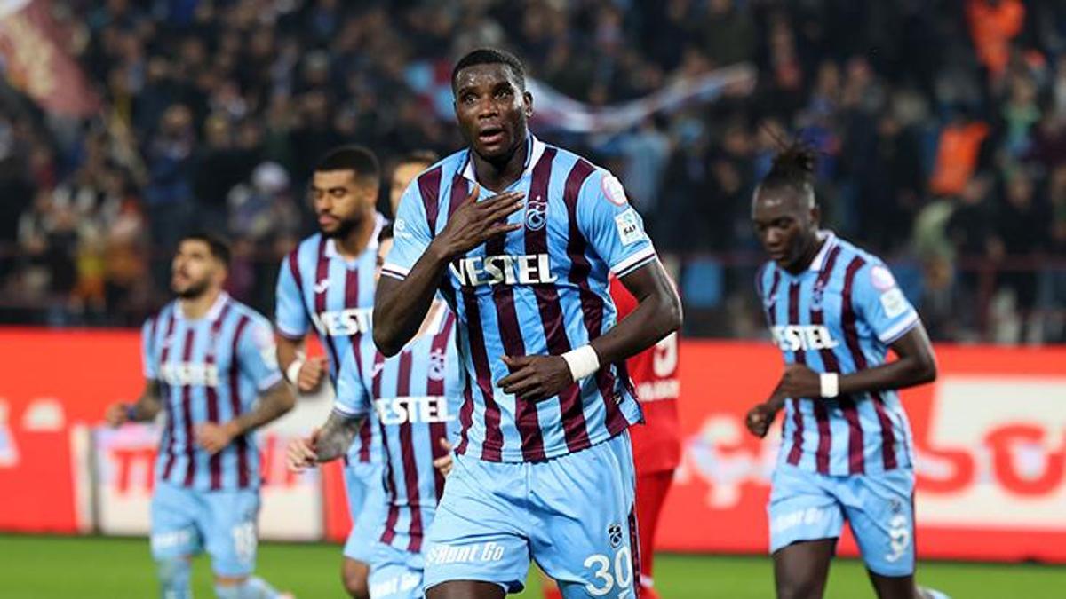 Trabzonspor'da Paul Onuachu isyanı! Taraftarlar tepki gösterdi