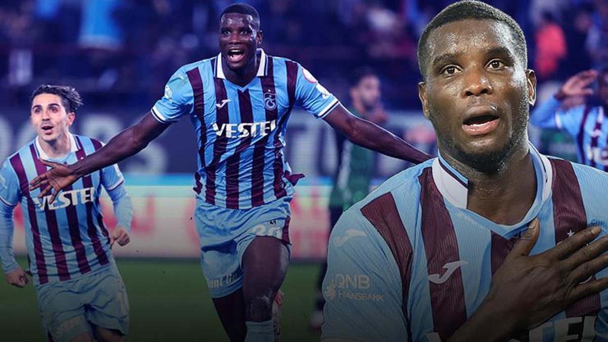 Trabzonspor'da Paul Onuachu şoku! Galatasaray'a karşı yok...