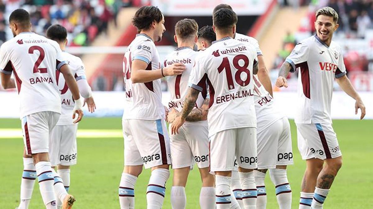 Trabzonspor'da seri 6 maça çıktı