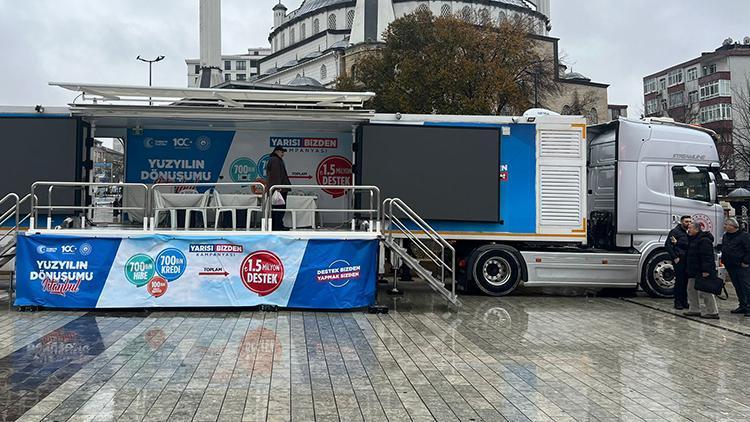 'Yüzyılın dönüşümü İstanbul' için bilgilendirme tırları ilçe ilçe gezecek