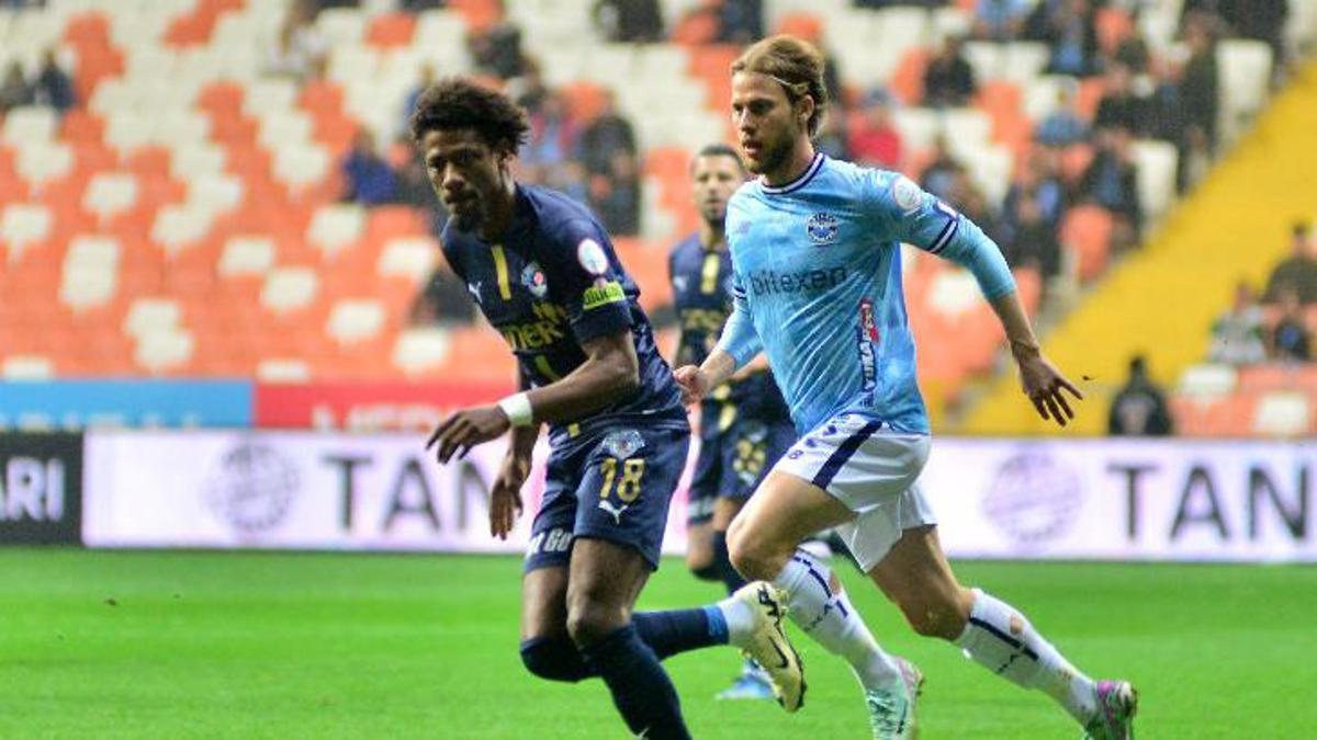 (ÖZET) Adana Demirspor - Kasımpaşa maçı sonucu: 1-3 | Adana Demirspor'a kendi sahasında soğuk duş!