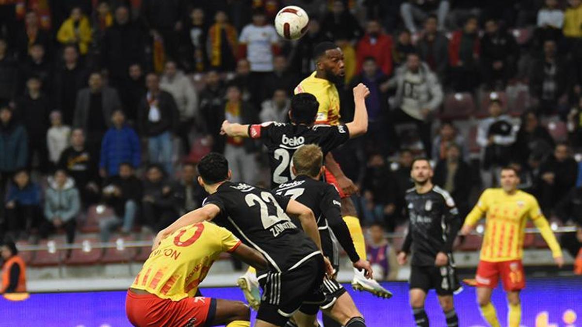 (ÖZET) Kartal'a Kayseri'de Burak Yılmaz engeli! Kayserispor - Beşiktaş maç sonucu: 0-0