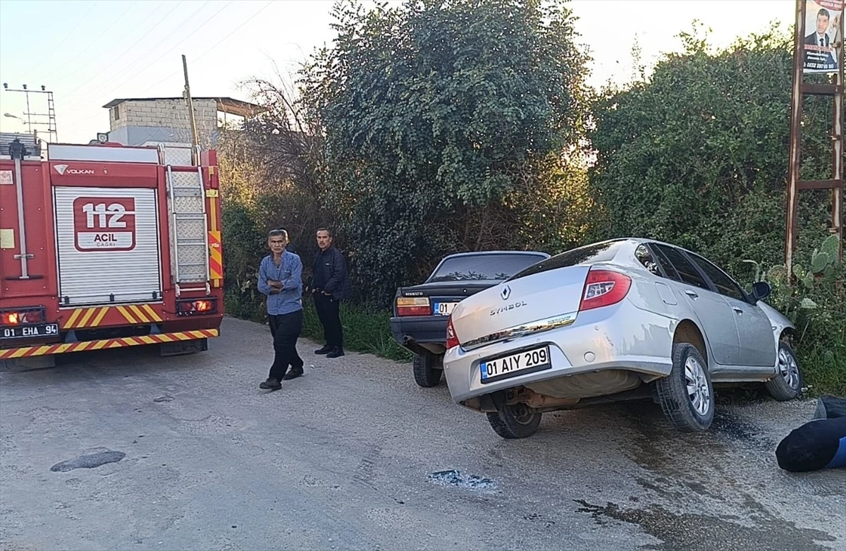 Adana'da Otomobil Çarpışması: 2'si Çocuk 6 Kişi Yaralandı