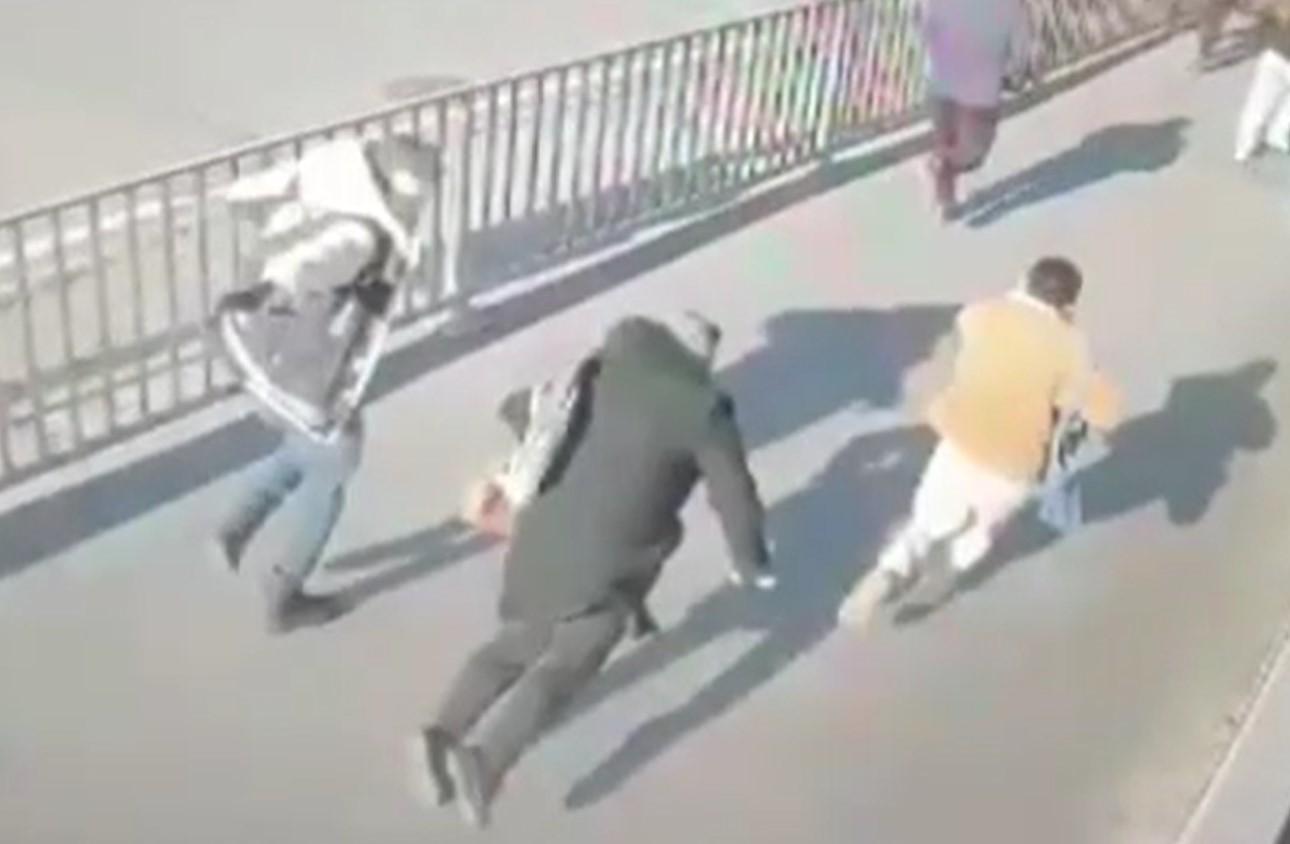 Adliye Sarayı'ndaki terör saldırısının yeni görüntüler ortaya çıktı: Dilfıraz Karataş'ın vurulduğu anlar kameraya yansıdı