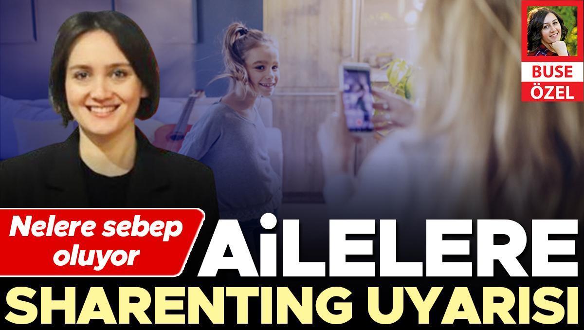 Ailelere sharentıng uyarısı