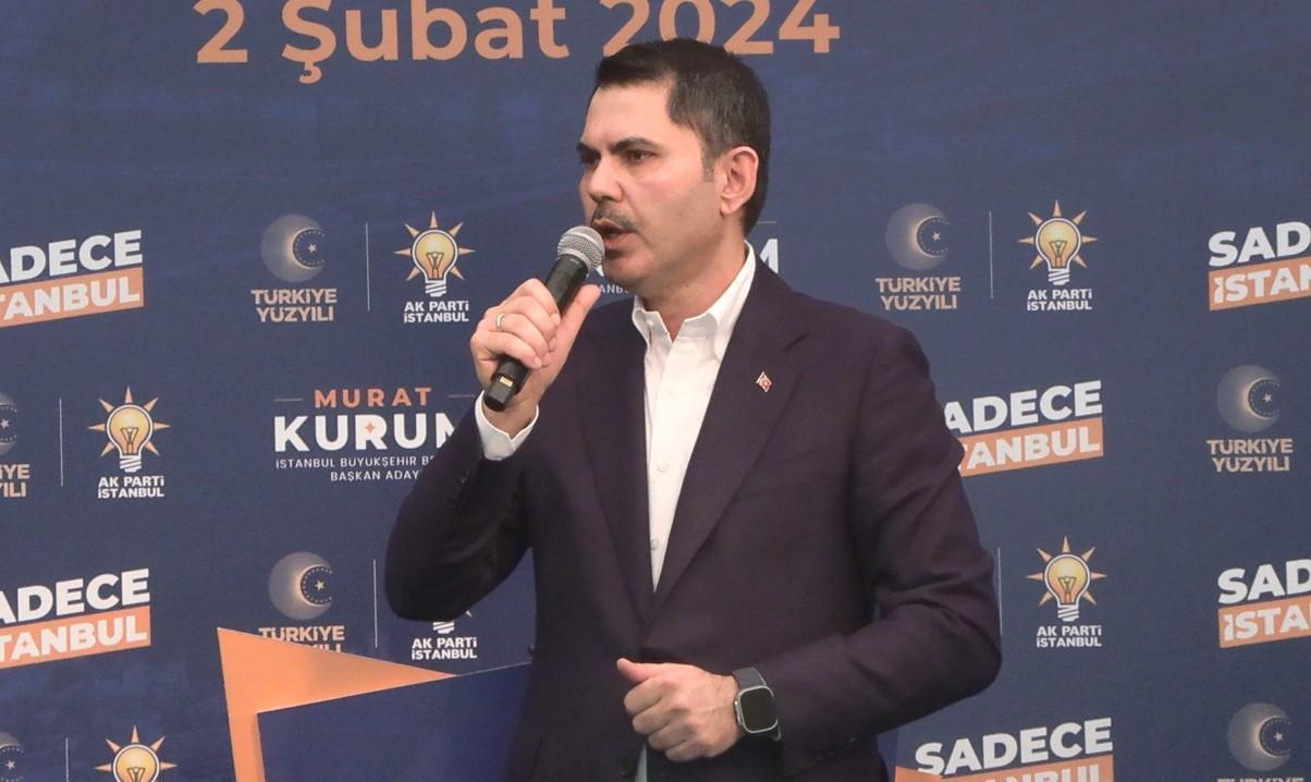 AK Parti İBB Başkan Adayı Kurum: İstanbul'a dair projeleri, planları, hayalleri yok