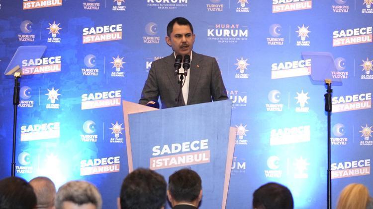 AK Parti İBB Başkan adayı Kurum'dan kentsel dönüşüm vurgusu: Kağıdı, kalemi, cetveli elime alıp bizzat yapacağım