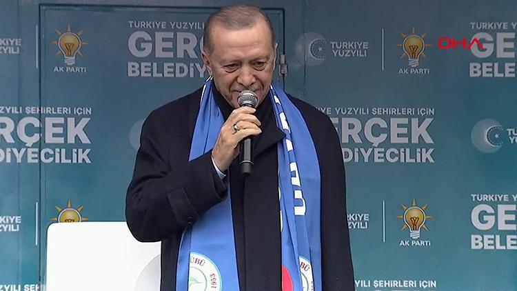 AK Parti Rize mitingi... Cumhurbaşkanı Erdoğan'dan önemli açıklamalar