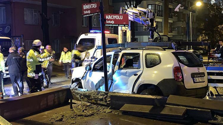 Ankara'da korkunç kaza: 1 ölü, 2 yaralı