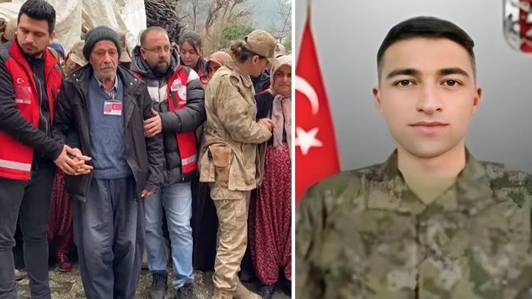 Araç kazasında şehit olan asker Adem Kel, Hatay'da toprağa verildi