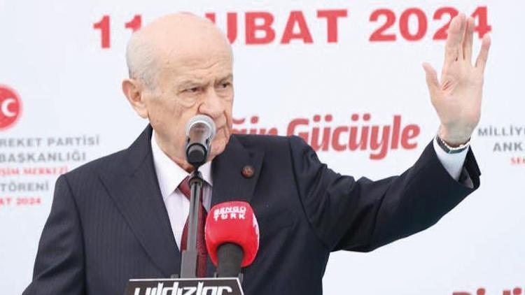 Bahçeli: Ülkücünün adresi bellidir