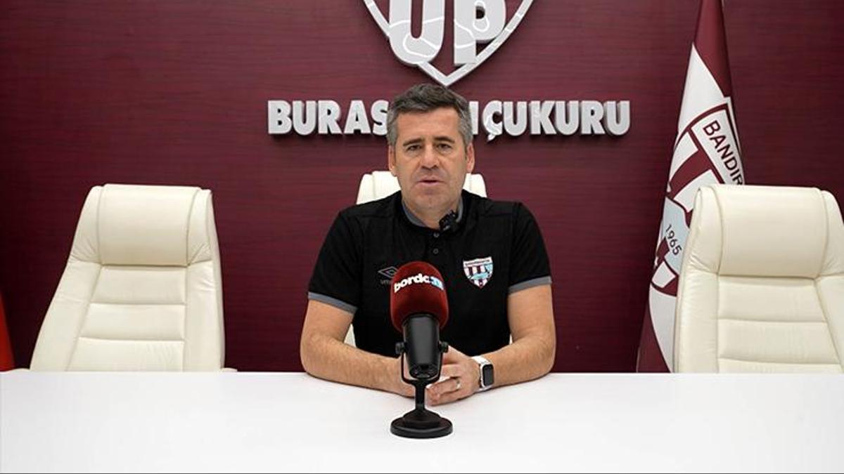 Bandırmaspor Teknik Direktörü Hüseyin Eroğlu'ndan Galatasaray açıklaması