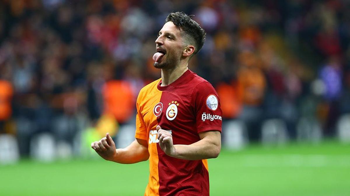 Başakşehir galibiyeti sonrası Galatasaray'da Dries Mertens: Bu kadar büyük bir kulübe geldiğimi bilmiyordum