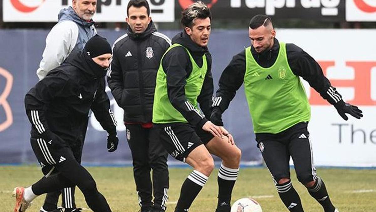 Beşiktaş, Antalyaspor maçı öncesi taktik çalıştı