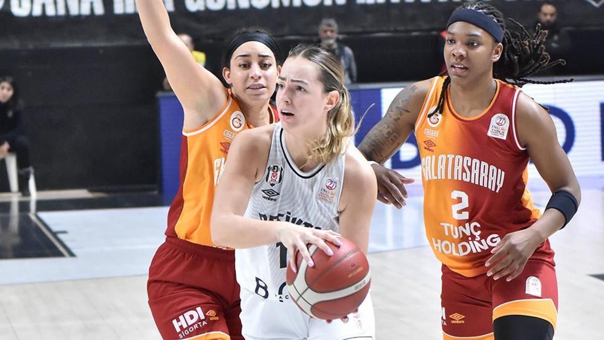 Beşiktaş - Galatasaray Çağdaş Faktoring maç sonucu: 104-89