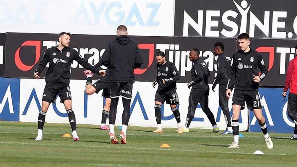 Beşiktaş Galatasaray derbisi hazırlıklarına başladı