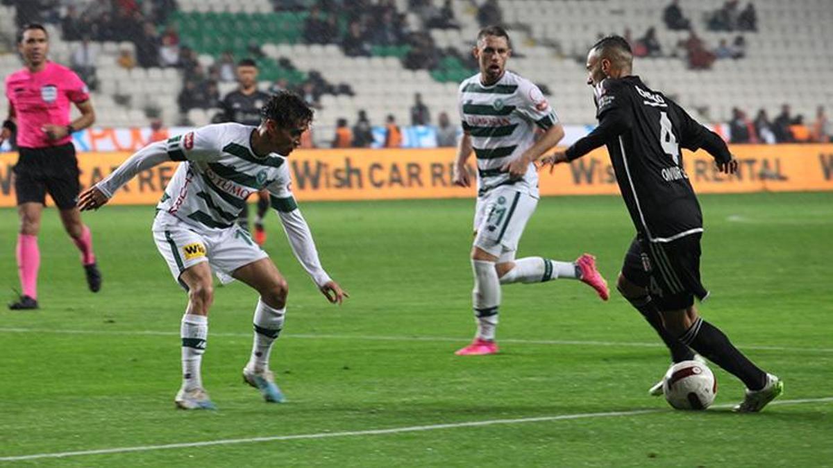 Beşiktaş ile Konyaspor 46. kez rakip olacak