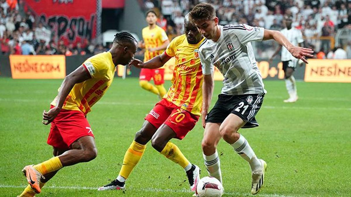 Beşiktaş'ın Kayserispor kadrosu açıklandı! Muçi ve Al Musrati kadroda