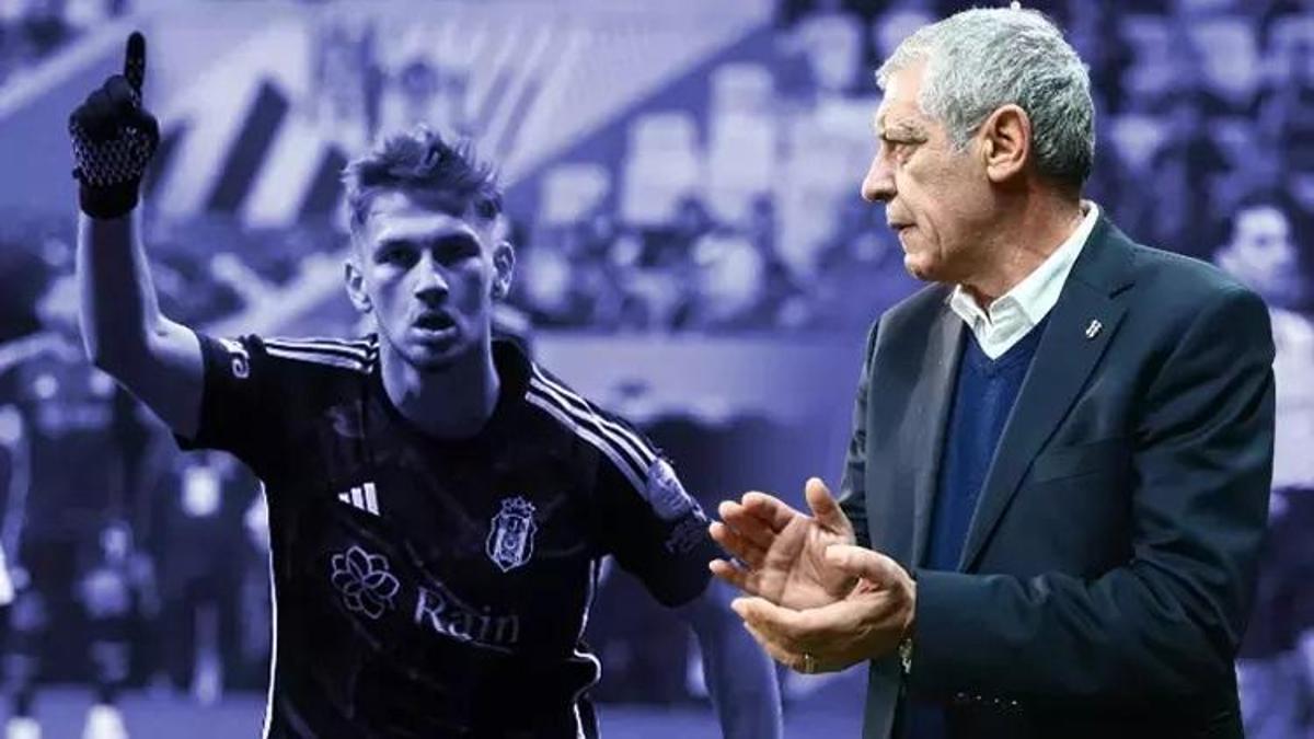 Beşiktaş'ta Fernando Santos'un, Semih Kılıçsoy planı belli oldu!