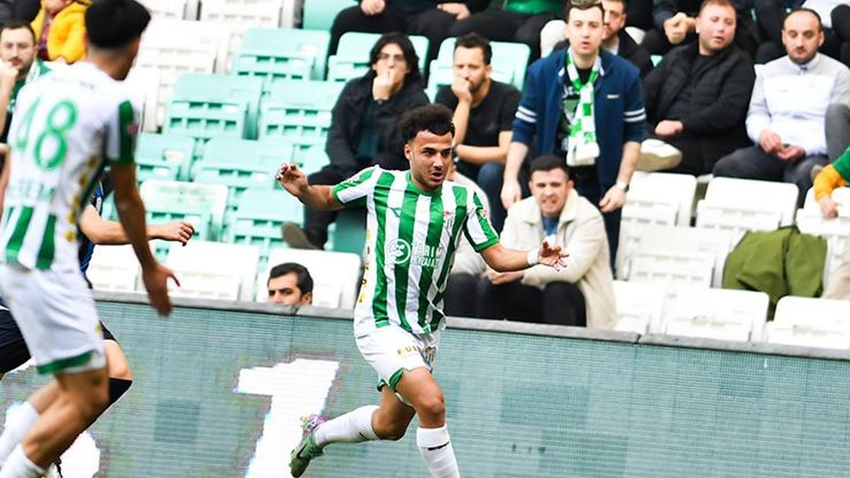 Bursaspor evinde yine kazanamadı