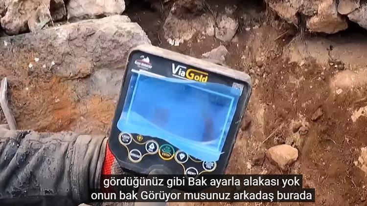 Canlı yayında kaçak kazı: Yaptıkları talanı sosyal medyada yayınlıyorlar