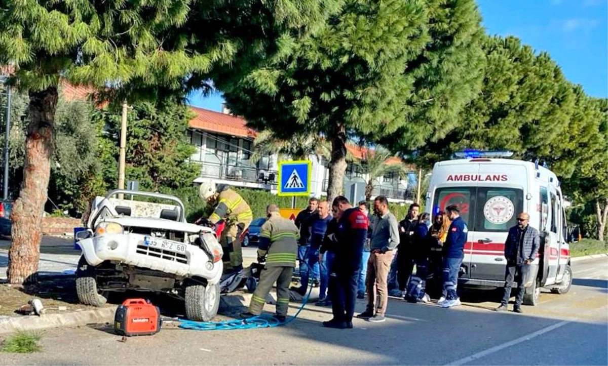 Çeşme'de üniversite öğrencisi araç kazasında hayatını kaybetti