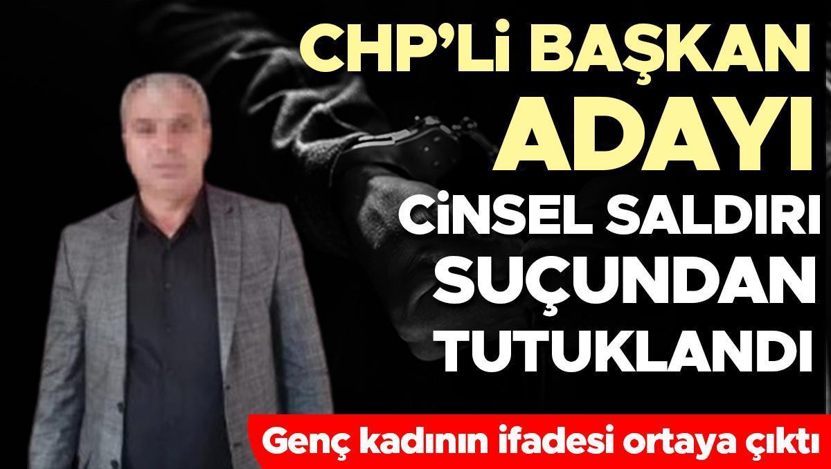 CHP'nin Bismil adayı Sönmez, cinsel saldırıdan tutuklandı