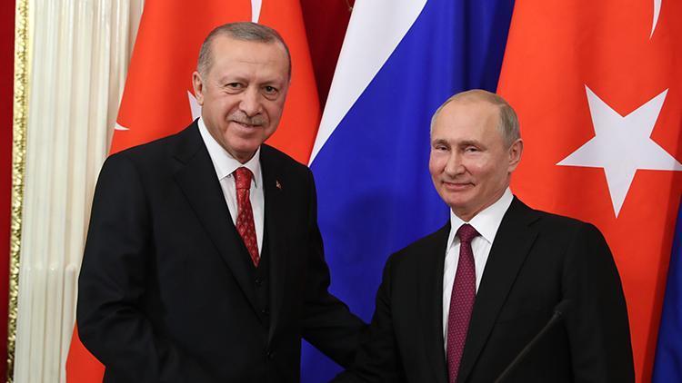 Cumhurbaşkanı Erdoğan, Putin ile görüştü