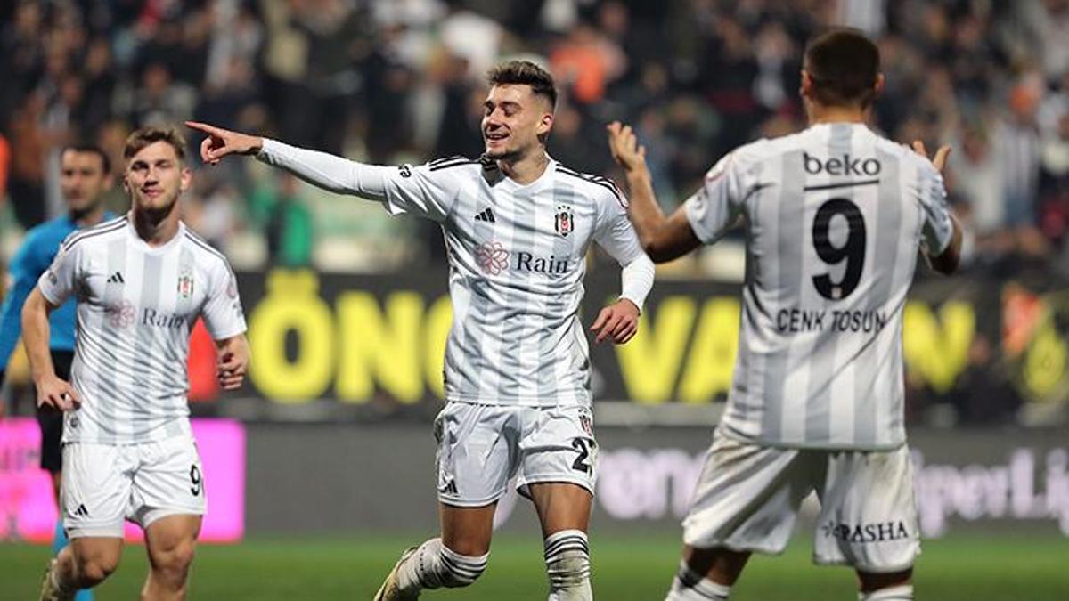 Ernest Muçi, Beşiktaş'taki ilk golünü kaydetti