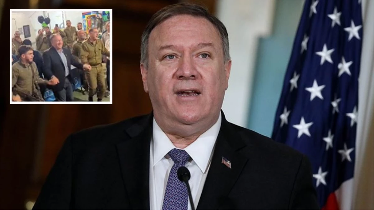 Eski ABD Dışişleri Bakanı Pompeo, Gazze'de İsrail askerleriyle dans etti