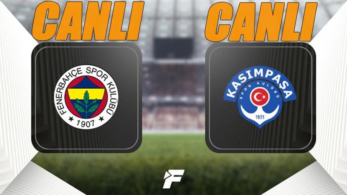 Fenerbahçe - Kasımpaşa maçı canlı izle | beIN Sports 1 canlı yayın (Fenerbahçe - Kasımpaşa maçı şifresiz)