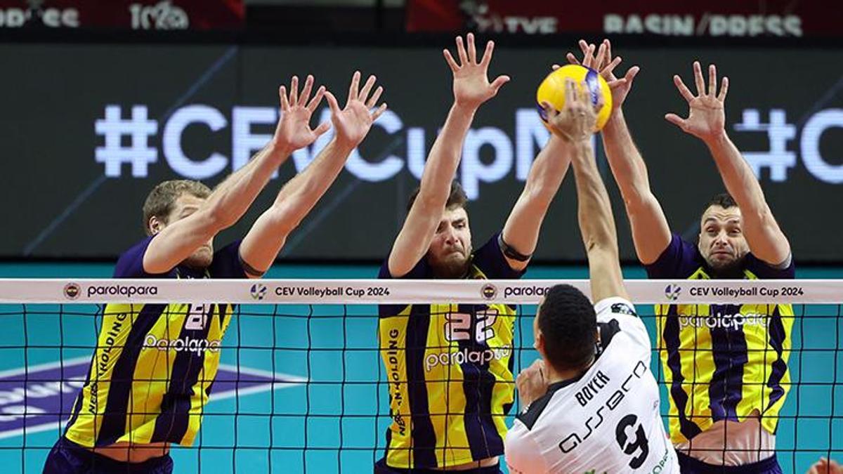 Fenerbahçe Parolapara, CEV Kupası’na veda etti