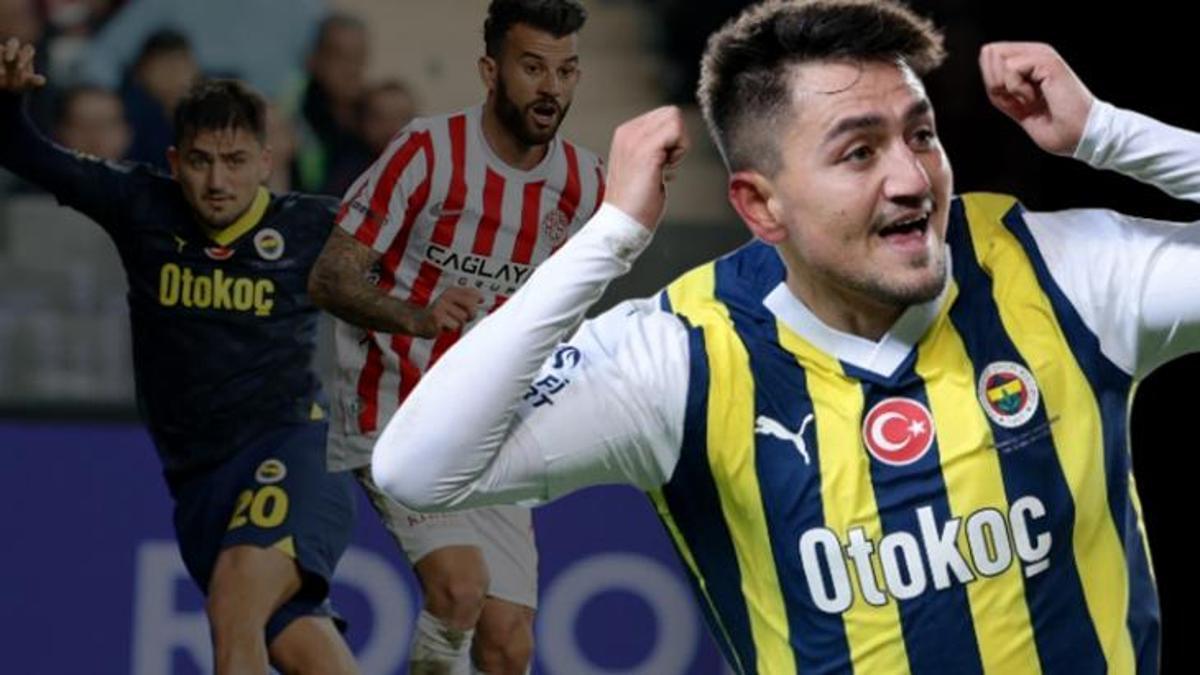 Fenerbahçe'de Cengiz Ünder'den bir ilk! 2024'e süper başlangıç