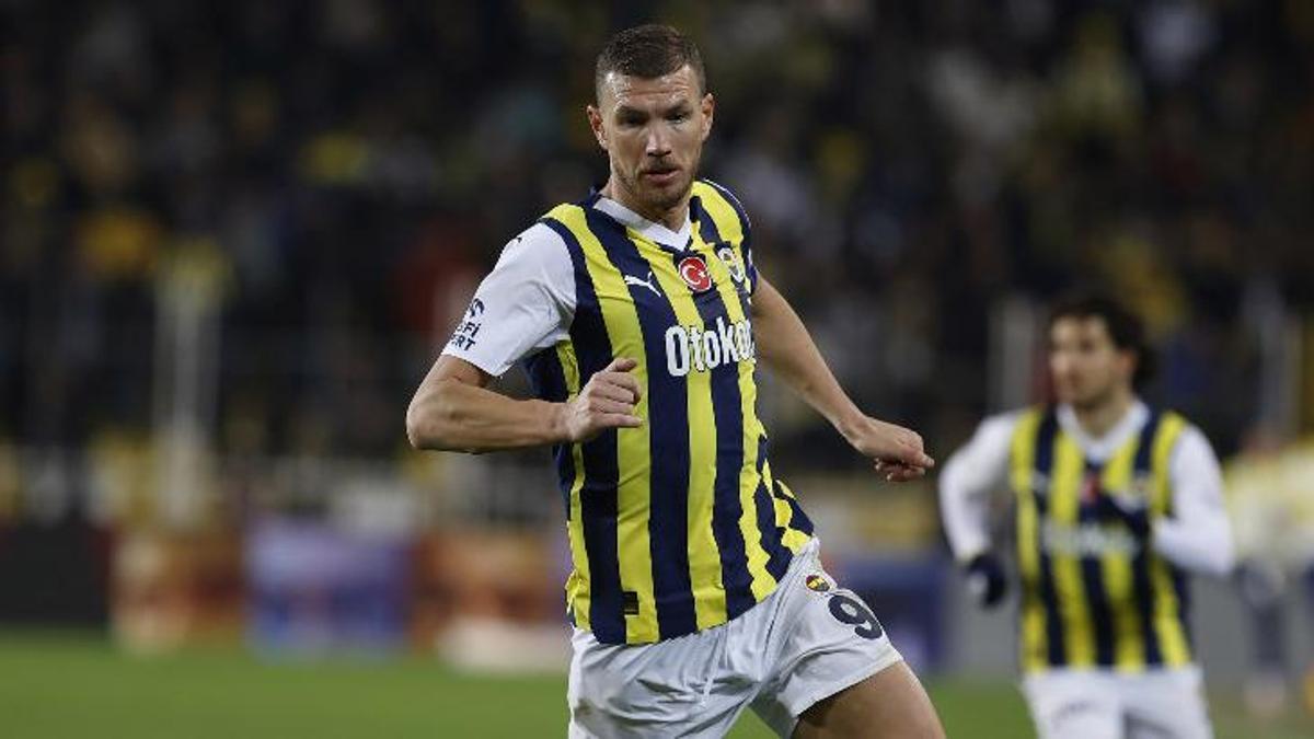 Fenerbahçe'de Edin Dzeko kendine geldi