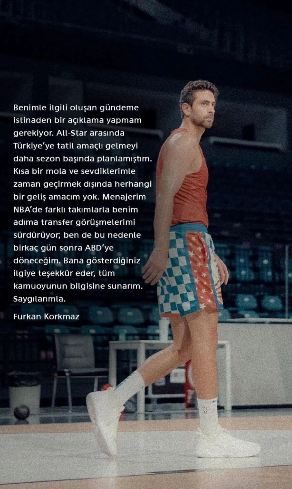 Furkan Korkmaz, Türkiye'ye transfer olmayacak