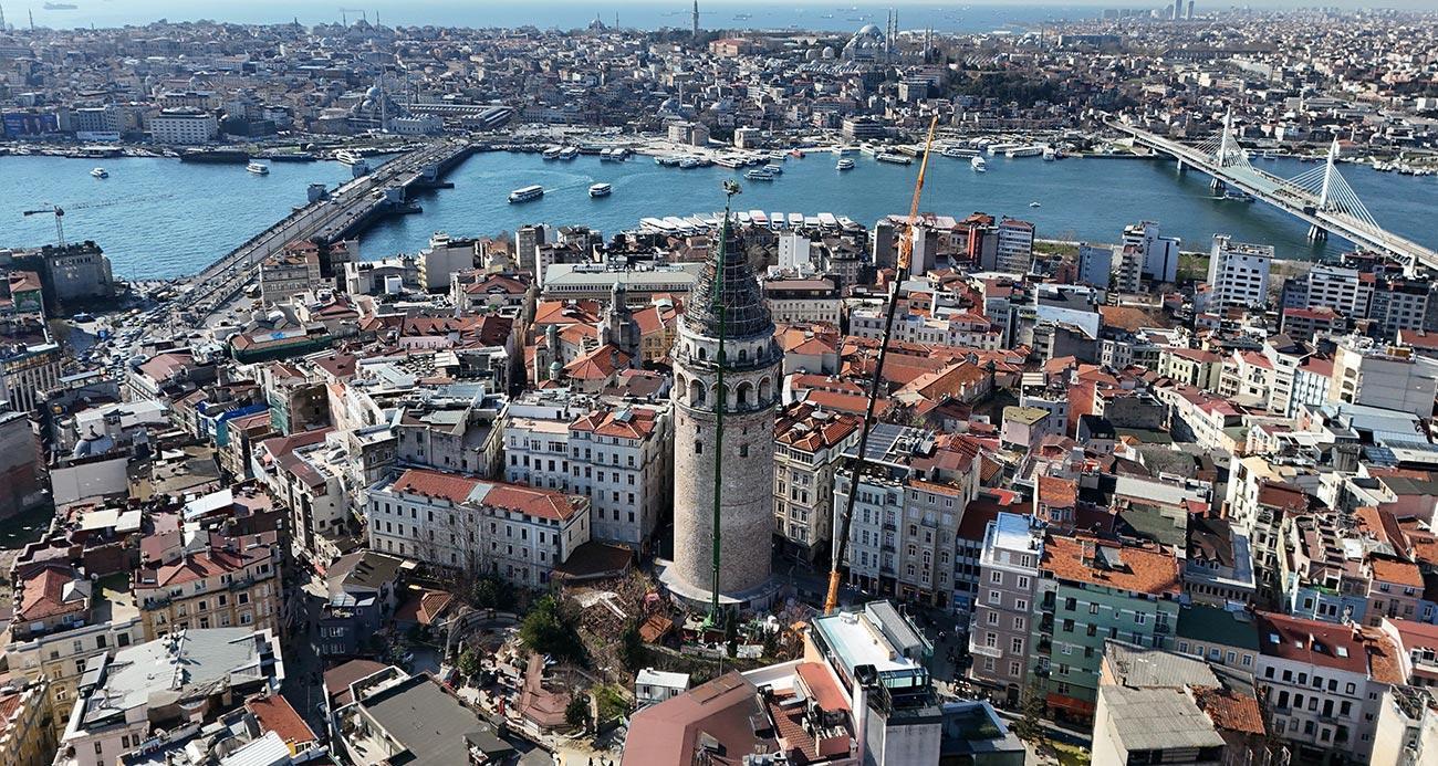 Galata Kulesi 1 ay ziyarete kapalı kalacak