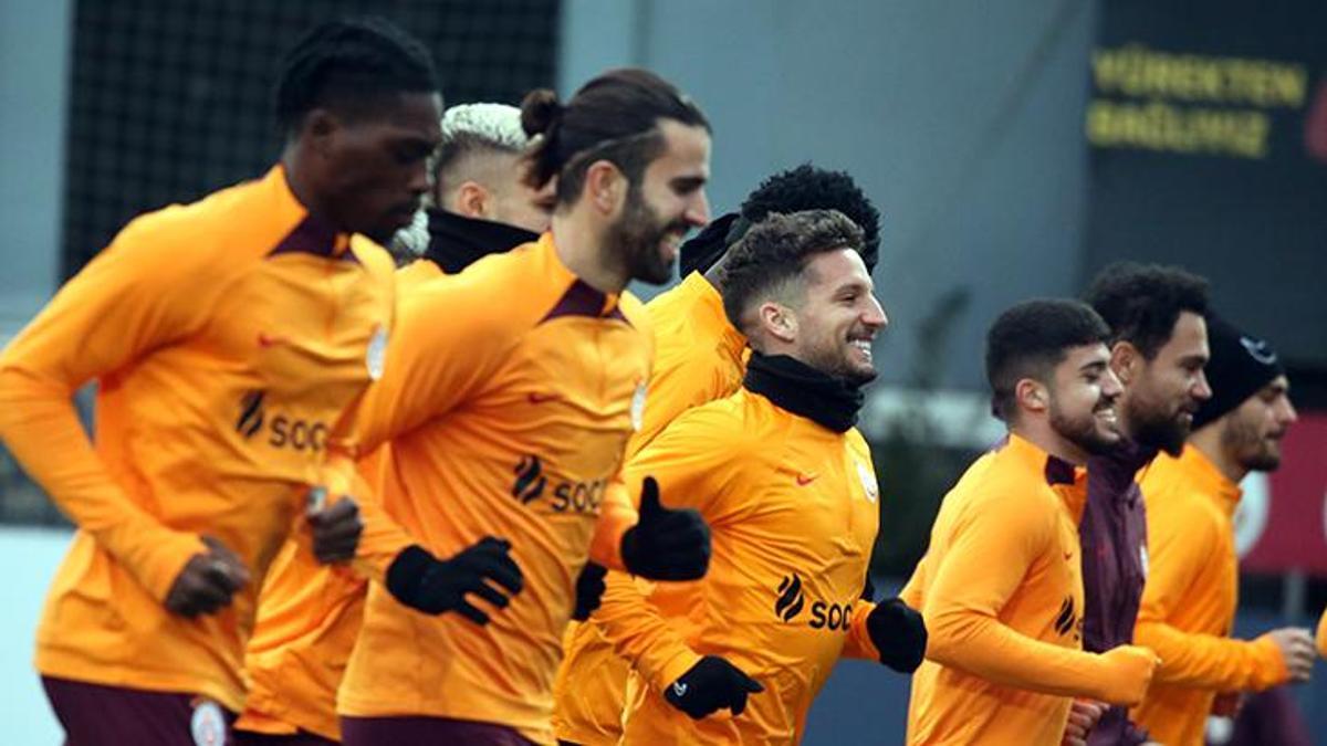 Galatasaray, Sparta Prag maçının mesaisini tamamladı