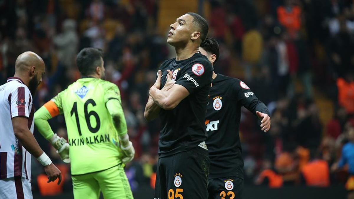 Galatasaray'da Carlos Vinicius'tan ilk maçında gol