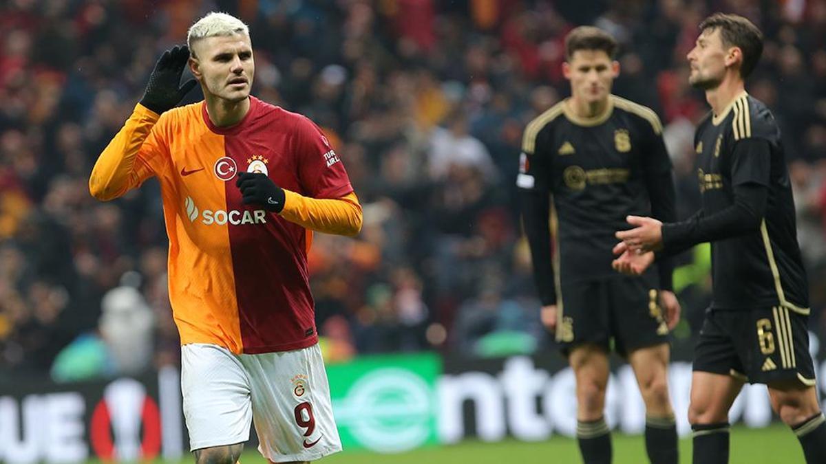 Galatasaray'ın 10 numara golcüsü Icardi! Çaresiz bıraktı...