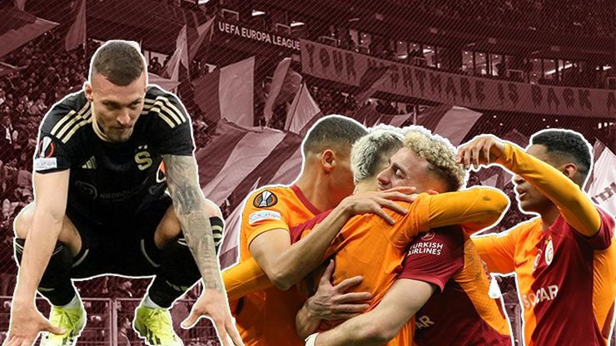 Galatasaray'ın Sparta Prag galibiyeti Çekya basınında! 'Çılgın maçta savaş kaybedildi'