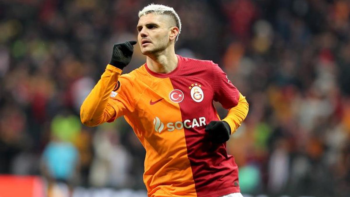 Galatasaraylı Mauro Icardi'den 19. gol!