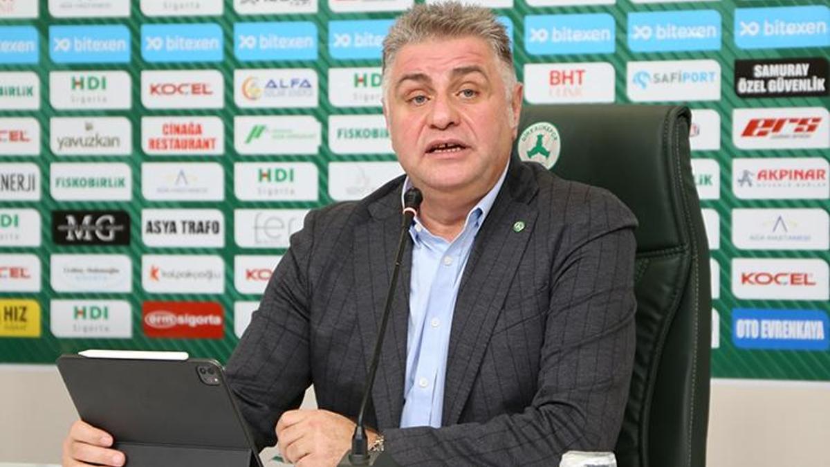 Giresunspor Başkanı Nahid Yamak: 'O video ile tehdit edildim'