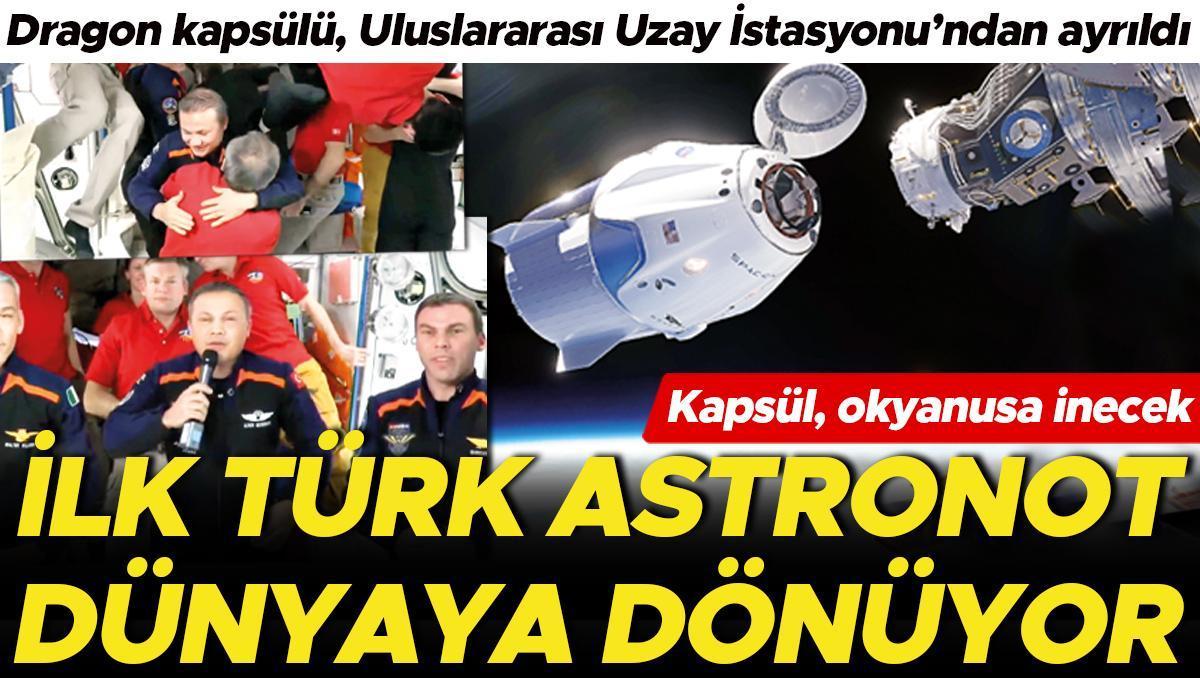 İlk Türk astronot dönüyor